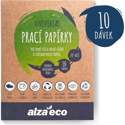 AlzaEco prací papírky Universal 10 praní