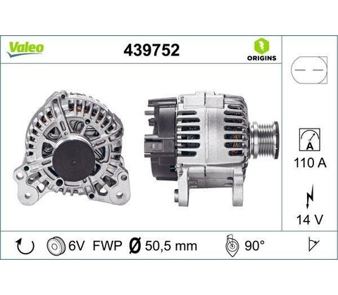 Generátor VALEO 439752