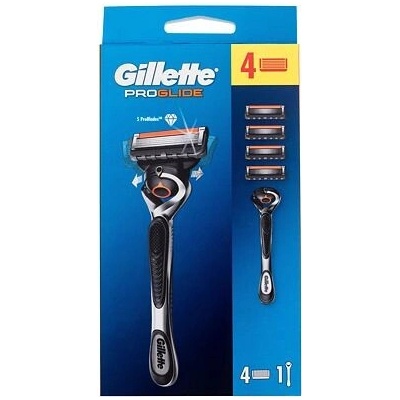 Gillette ProGlide + 4 ks hlavic