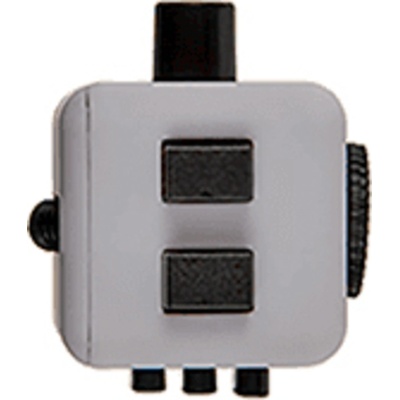 Fidget Cube antistresová kostka černý červený – Zboží Dáma
