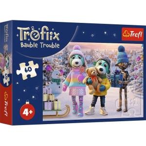 Trefl Пъзел Trefl от 60 части - Трефликс и зимният робот (17417) - ozone