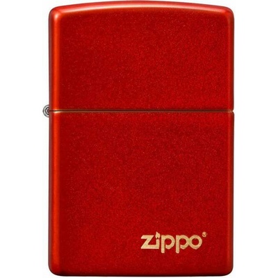 ZIPPO METALLIC RED ZIPPO LOGO 26954