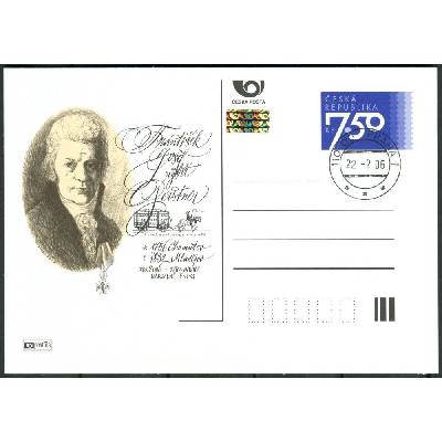 Česká pošta (2006) CDV 96 O - P 124 - F.J.Gerstner - razítko