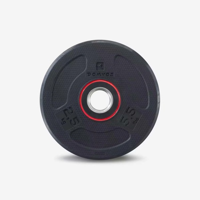 CORENTH Gumový Kotouč na Posilování 2,5 kg 28 mm