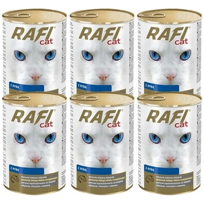Rafi Cat Adult Ryby 6 x 415 g