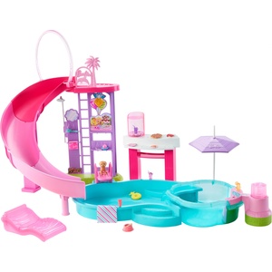 Mattel Игрален комплект Barbie - Мечтаният басейн на Барби (JFP01)