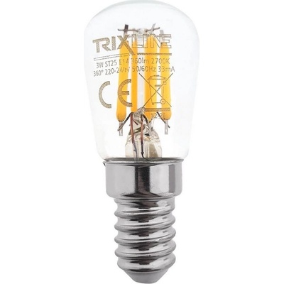 Baterie centrum LED žárovka FILAMENT VINTAGE ST25 E14/3W/230V 2700K