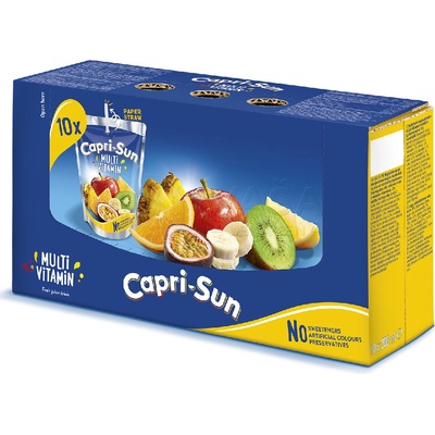 Capri-Sun Multivitamín pasterizovaný ovocný nápoj 10 x 200 ml