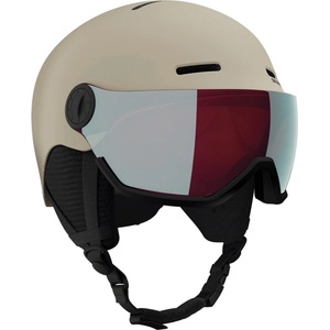 Salomon Детска ски каска Salomon Kid's Orka Visor Cat. 2 Ski helmet - Rainy Day / Flash Red - размер L 56-59 cm (418-0976-0612)