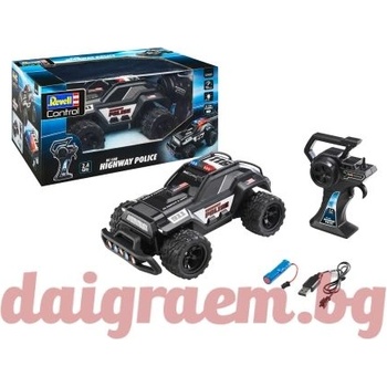 Image 1 of Revell Автомобил с дистанционно управление Магистрална полиция, Revell 24455 (R24455)