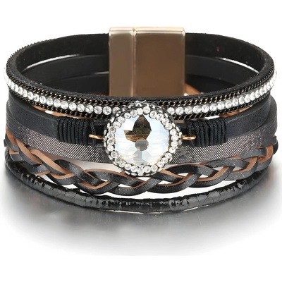 HARAHU Гривна ke-18774 - Черна kp18774 (ke-18774)