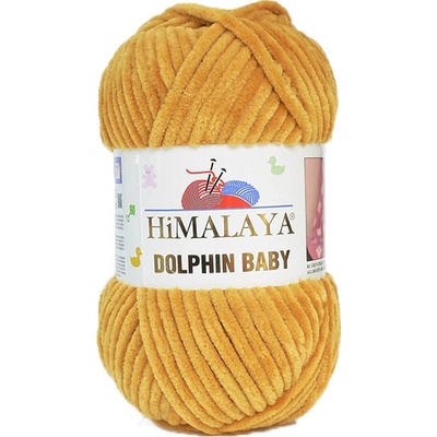 Himalaya Příze Dolphin Baby 80330 - hořčicová