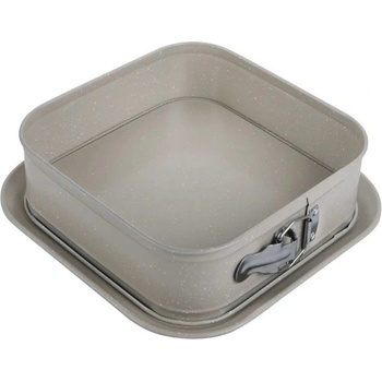 Kinghoff Форма за печене с падащо дъно Kinghoff KH 1977, 27.5 см, Мраморно покритие, Бежов (KH 1977)