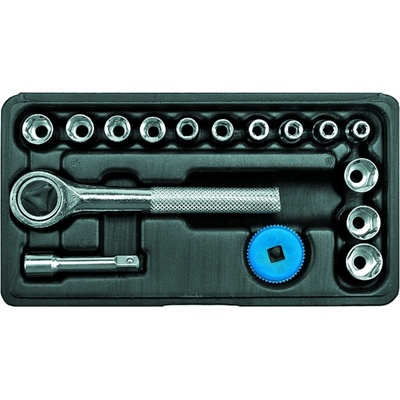 Vorel Sada nástrčných kľúčov a račne 1/4" 16 ks