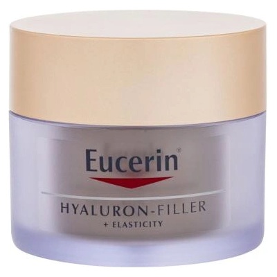 Eucerin Hyaluron-Filler + Elasticity нощен крем против бръчки за зряла кожа 50 ml за жени