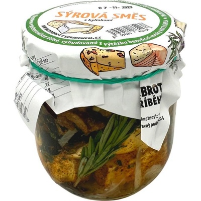 DOBROTYSPRIBEHEM.CZ Sýrová směs s BYLINKAMI 395 g