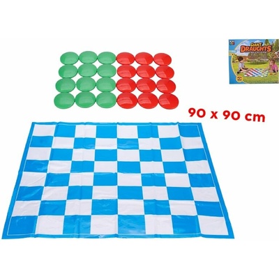 Dáma spoločenská hra 90x90 cm