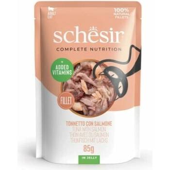 Schesir Cat Adult Tuniak a losos 85 g