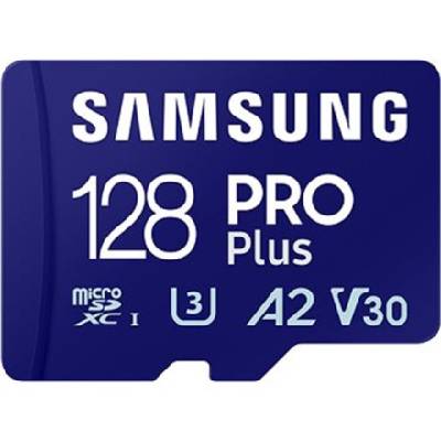 Samsung Samsung/micro SDXC/128GB/USB 3.0/USB-A/Class 10/+ Adaptér/Modrá, MB-MD128SB/WW
