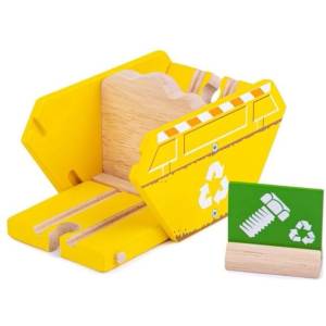 Bigjigs Rail Контейнер за рециклиране (BJT281)