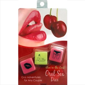 Kheper Games - oral sex dice game with glow in the dark