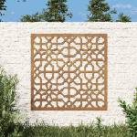 vidaXL Градинска декорация 55x55 см кортенова стомана мавърски дизайн (824478)