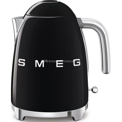 Smeg Чайник 50s 1, 7 л - ретро стил, черен (KLF03BLEU) (KLF03BLEU)