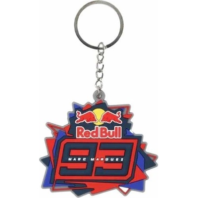 Přívěsek na klíče Marc Marquez 93 Red Bull s logem
