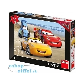 Dino Cars/Auta na pláži 24 dielov