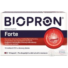 Biopron Forte probiotika + prebiotika na cesty nebo při průjmu 10 tobolek