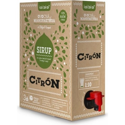 Koldokol Citrón sirup 3 kg