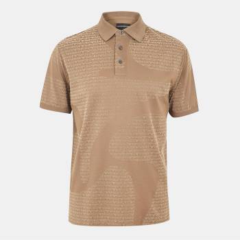 Emporio armani Блуза с яка EMPORIO ARMANI Men's Short-Sleeve Polo Shirt - Walnut F6130