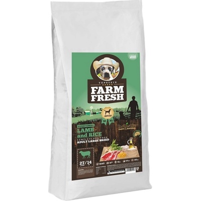 Topstein Farm Fresh Lamb and Rice Large Breed 2 kg