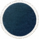 Dywany Łuszczów Berber 9000 navy modrá