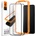 Spigen iPhone 16 Plus / 15 Plus SPIGEN ALM FC протектор за екран стъкло 2бр 2.5D, подчертан цвят, TRANSFER AGL06886 (AGL06886)
