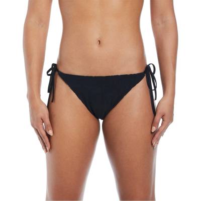 Nike Retro Flow Tie String Bikini Bottom - Black
