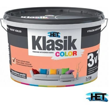 HET Klasik COLOR 7+1 KG, klasik color Lososový KC 828