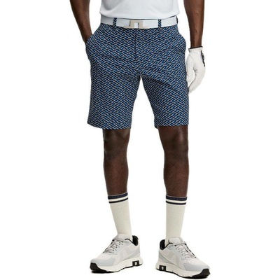 J.Lindeberg Men Vent Print Shorts Ladder Estate Navy