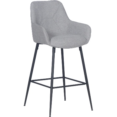 Carmen Бар стол merton - сив cm (3521311)