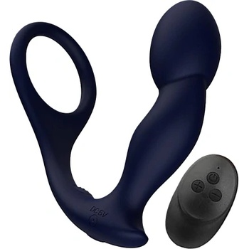 Loving Joy Вибриращ простатен стимулатор с пръстен и дистанционно Rev Pro