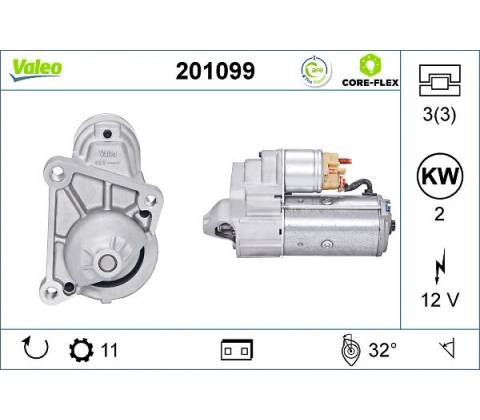 Startér VALEO 201099