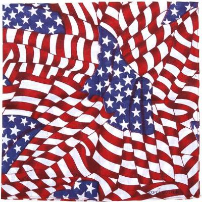 Bandana vzorovaný FOSCO USA flag