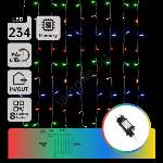 Aigostar - LED външен гирлянд 234 LED/8 функции 1, 2x1, 8 m IP44 многоцветен (AI2142)