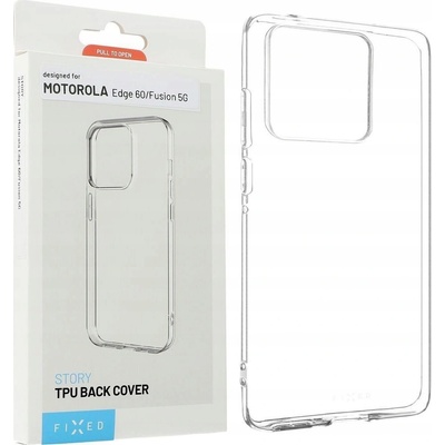 FIXED Story pro Motorola Edge 60/Fusion 5G čirý FIXTCC-1564-TR – Zboží Mobilmania