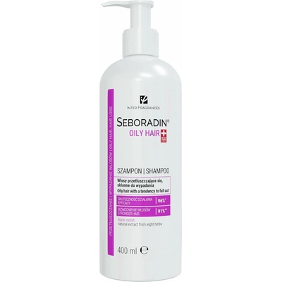 Seboradin Oily Hair šampon na mastné vlasy 400 ml
