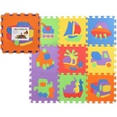 Teddies puzzle Dopravní prostředky 10 ks