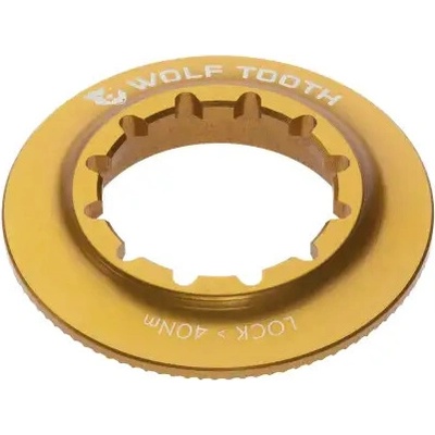 Wolf Tooth Rotor Internal Spline Centerlock matica, zlatá