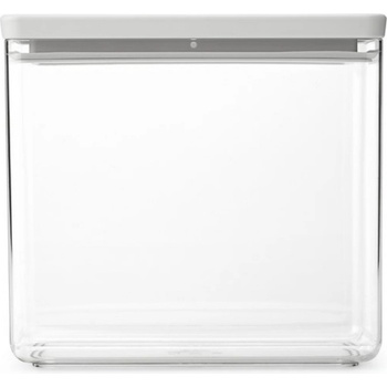 Brabantia Кутия за съхранение Brabantia Tasty+ Stackable 1008876, 3.5 л, Силиконово уплътнение, Без BPA, Светлосив (1008876)