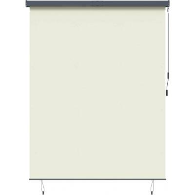 vidaXL Roleta Krémová 220 X 250 Cm Textil A Hliník - 11461.362097