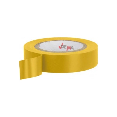 Dema Elektrikárska izolačná páska 15 mm x 10 m žltá